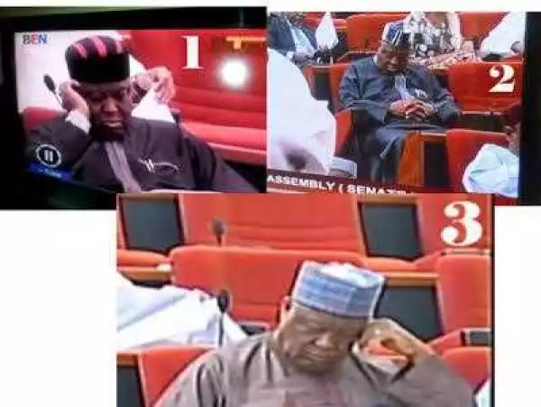 Senator Barnabas Gemade caught sleeping during plenary…for the 3rd time in one year
